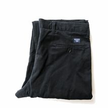 00's USA製 リーバイス ドッカーズ ノータック コットン チノ パンツ 黒 (34×32) ブラック Levi's Y2K 00年代 アメリカ製 オールド 旧タグ_画像1