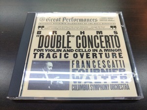 CD / BRAHMS -“DOUBLE” CONCERTO - WALTER / 『D16』 / 中古