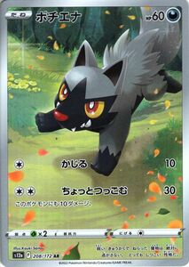 ポケモンカード s12a ハイクラスパック VSTARユニバース ポチエナ AR (208/172) ポケカ 悪 たねポケモン