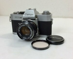 【現状品】CANON キャノン EX AUTO 一眼レフカメラ CANON LENS EX 50mm 1:1.8 シャッターOK K0206