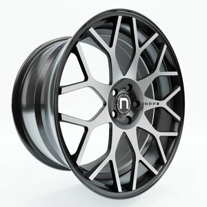 novaForged23インチ鍛造ホイール4本カリナンベンテイガX7GLS Q7Q8レンジローバーヴォーグハマーH1H2H3等★PCD等カスタム可能16-26inch