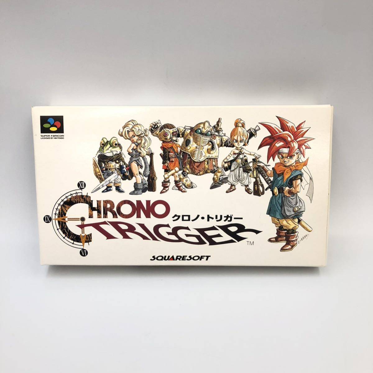 のサイズ SFC 美品 予約特典カード付 17-1205-1 ソフト クロノ