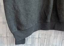 【１円スタート】AIRNIKE　ナイキスウェットトレーナー グレー灰色XLサイズ 銀タグ　刺繍ロゴ　古着USED　冬服　裏起毛　ビンテージ品_画像3