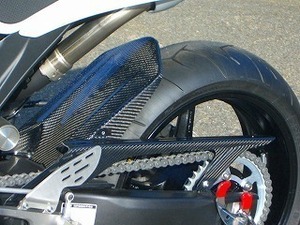 YZF-R1 *04~08 chain cover carbon made!k lever Wolf 