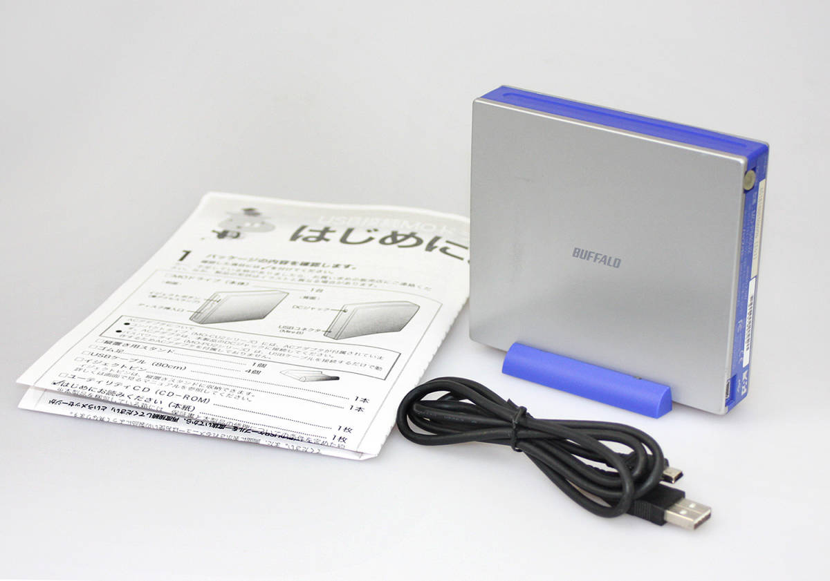 黒タタキSL/朱天黒 BUFFALO MO-P640U2 USB2.0対応バスパワー駆動ポータブルMO 通販 BUFFALO MO-P640U2 USB2.0対応バスパワー駆動ポータブルMO