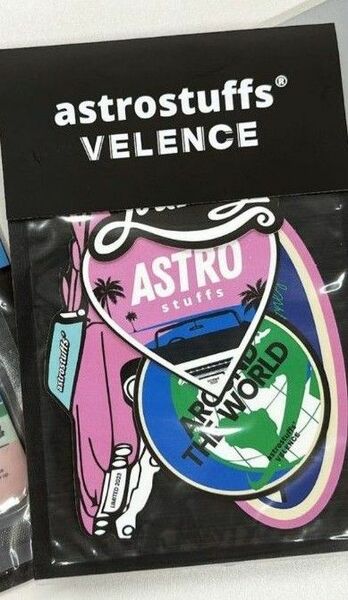 《新作》ASTRO Stuffs x Velence ステッカーパック