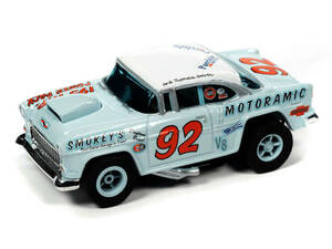 Auto World X-Tractions ☆ 1955 Chevy Herb Thomas #92 Smokey's☆☆Limited Edition 限定1000☆AFX/TYCO/TOMY/HOスロットカー