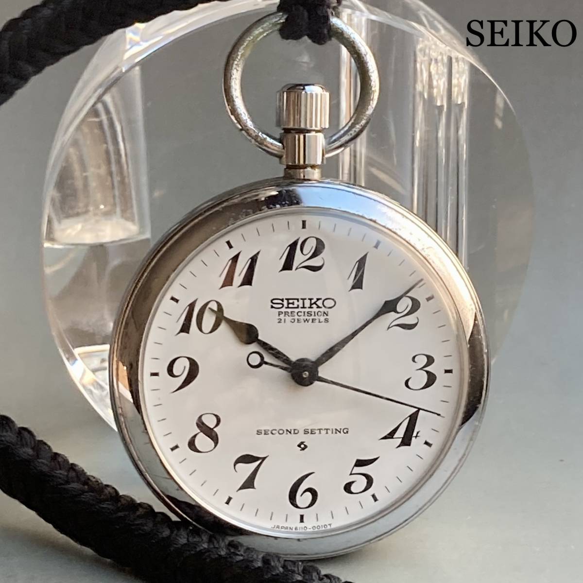 安心の関税送料込み 【動作品】セイコー SEIKO アンティーク 懐中時計