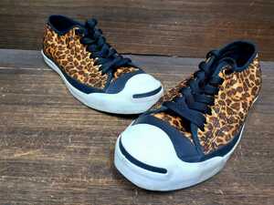  lock n roll rockabilly style CONVERSE all Star leopard print Leopard Jack purcell 