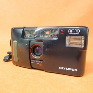 b485 OLYMPUS AF-10 QUARTZ DATE 35ｍｍ 1：3.5 コンパクトフィルムカメラ 幅11.5㎝×高さ6㎝×奥行4㎝ /60