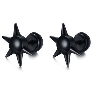  earrings togetoge spike metal allergy correspondence men's both ear for 