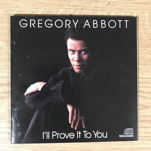 D334 中古CD150円 グレゴリー・アボット I'll Prove It