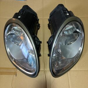 * Porsche Cayman 987 Boxster Koito KOITO made.. head light left right set use impression equipped no claim no claim please.