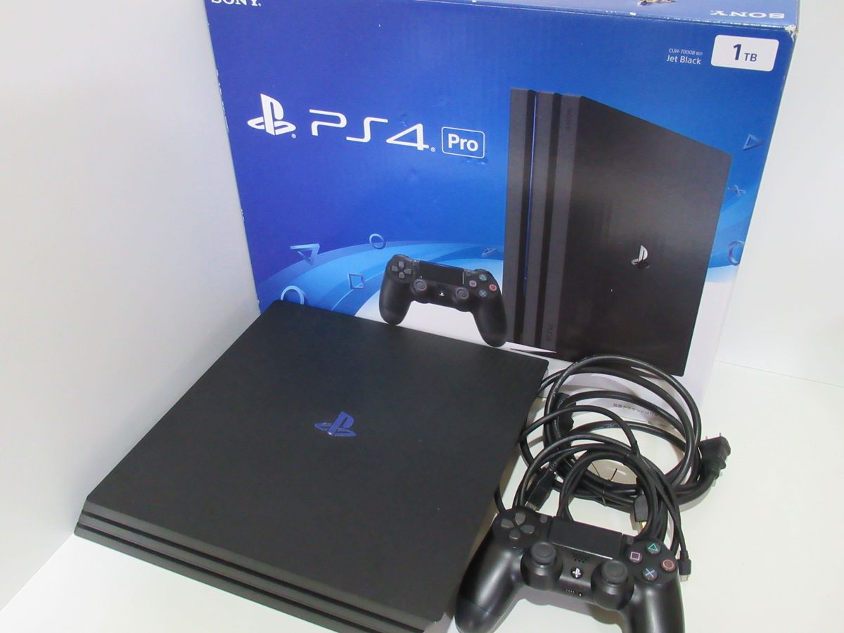 PlayStation4 Pro ジェット・ブラック 1TB CUH-7100BB01 値下げ不可 
