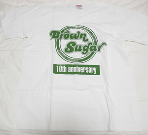 Brown Sugarブラウンシュガー10thアニバーサリーTシャツ新品