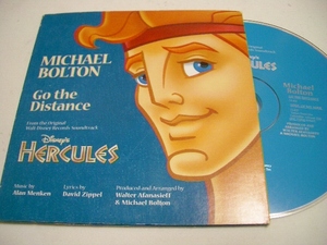 US Cardboard Sleeve version Disney Hercules Michael Bolton( Michael bolt n) [Go The Distance]