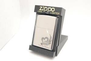 ☆新品・未使用☆　Zippo　ジッポー　ハートフェザー　ストーン付　I can't fly without you ライター