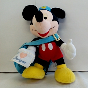 U2594 ♪ Disney Mickey Mouse Plush Toy