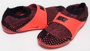 ◎ NIKE Lab WMNS CITY KNIFE 3 FLYKNIT 赤 黒 レッド 26cm ナイキラボ ウィメンズ シティ ナイフ 3フライニット スリッポン 896284-002