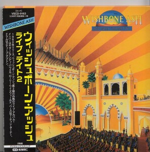 即決１ 紙ジャケット【ウィッシュボーン・アッシュ / ライブ・デイト２～紙ジャケ】帯付/良品/貴重盤！