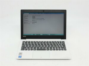 中古Lenovo 120S-11IAP　Celeron N3350 11型 ノートパソコン　BIOSまで表示　詳細不明　　ジャンク扱い 　