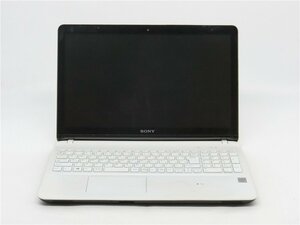 中古ノートパソコン　SONY　SVF153B1GV　15.6型　CORE　5世代i7 　通電しません　　詳細不明　ジャンク品