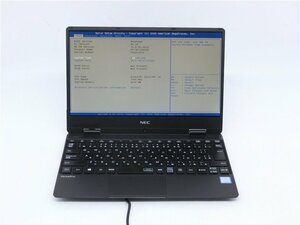 中古　NEC　PC-VKT13HZG4 VH-5　CORE8世代i5　　13型 ノートパソコン　BIOSまで表示　詳細不明　　ジャンク扱い 　
