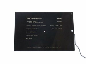 中古　SurfacePro　1631◆Corei5　4300U　1.9GHZ◆M.2 SSD128GB◆メモリ4GB◆　　バッテリー充電できない為ジャンク扱い 　