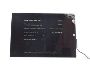 中古　SurfacePro　1631◆Corei5　4300U　1.9GHZ◆M.2 SSD128GB◆メモリ4GB◆　　バッテリー充電できない為ジャンク扱い 　