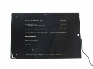 中古　SurfacePro　1631◆Corei5　4300U　1.9GHZ◆M.2 SSD128GB◆メモリ4GB◆　　バッテリー充電できない為ジャンク扱い 　