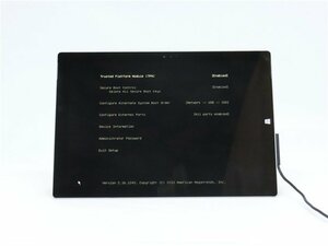 中古　SurfacePro　1631◆Corei5　4300U　1.9GHZ◆M.2 SSD128GB◆メモリ4GB◆　　バッテリー充電できない為ジャンク扱い 　