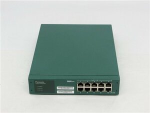 中古　動作確認済み/Switch-S9GPWR PN24099 パナソニックESネットワークス PoE対応 10ポートL2スイッチングハブ(Giga対応)　送料無料