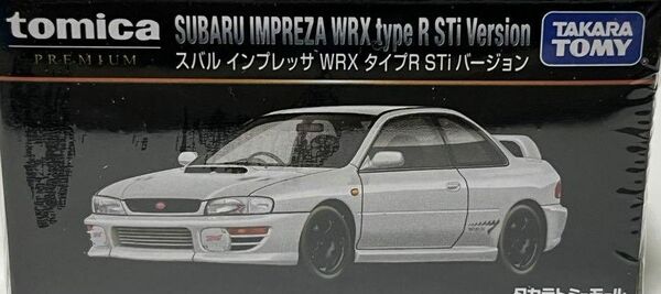 トミカプレミアム　スバル　インプレッサ　WRX タイプR STi