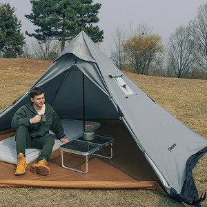 [ rain hour also stove . possible to use ] one paul (pole) tent smoke . hole attaching water-proof pressure 3000mm snow flap camp outdoor touring winter can 