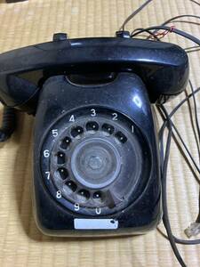  retro black telephone Showa Retro 