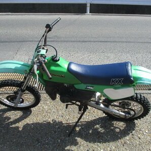 ▲9051▲カワサキ KX80 KX080F レーサー 部品取り 不動 愛知の画像2