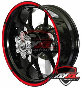 AXXL STD1 29色 リムステッカー YZF-R1 YZF-R6 YZF-R3 YZF-R25 YZF-R15 YZF MT10 XSR900 MT09 MT07 MT03 MT25 XJR1300 XJR1200 XJR400 FZ1