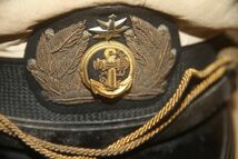 日本軍 海軍 帽子 軍帽 当時物 / 大日本帝国軍物ミリタリー海軍 アンティーク レトロ 時代物_画像5