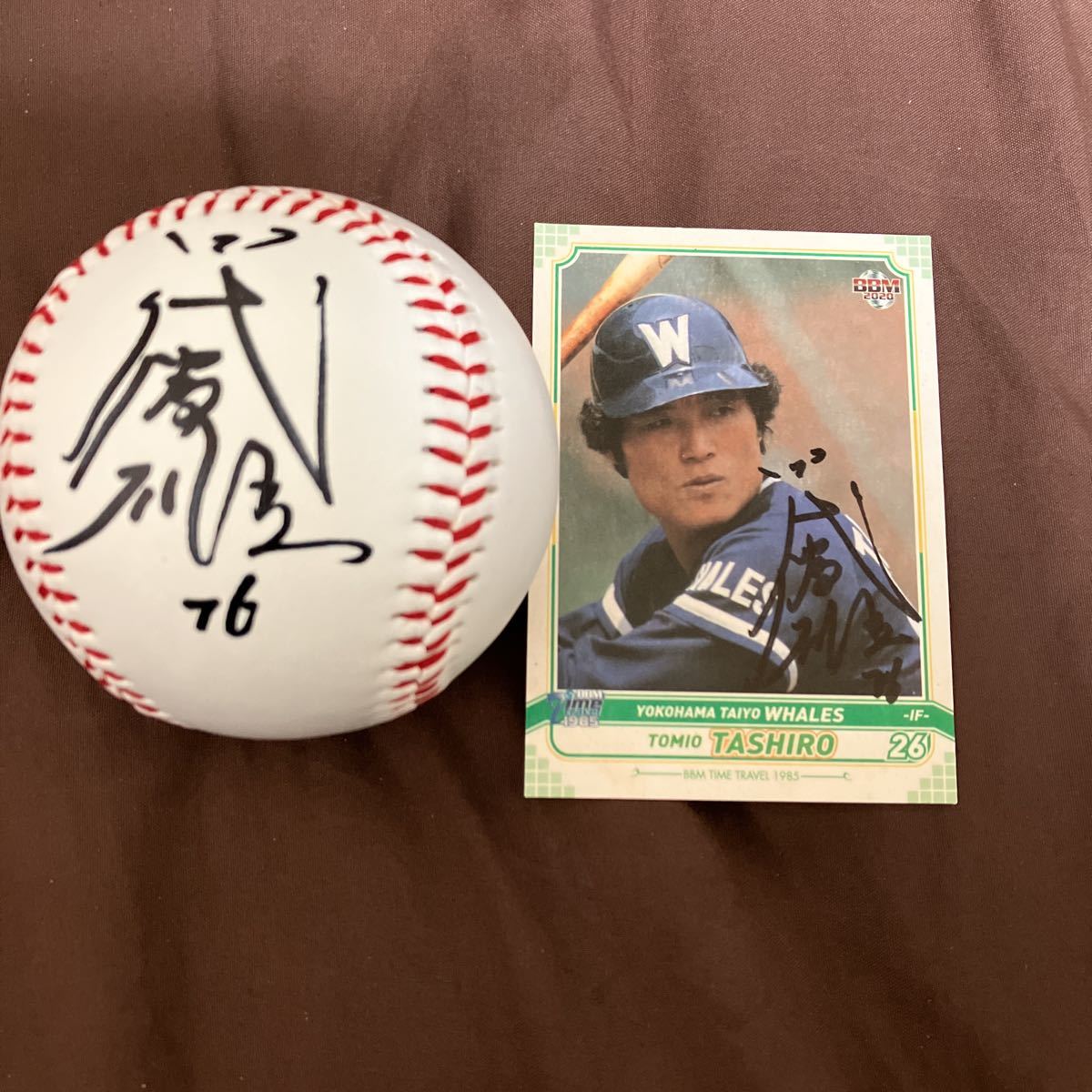 ヤフオク! -直筆サイン・ボールの中古品・新品・未使用品一覧