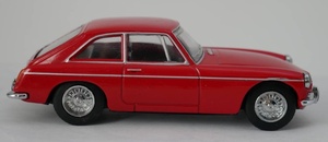  [Трансцендентность редко!] Ж Dinky &amp; Matchbox Collaboration 1/43 мг Mgb GT V8 1973 Red Red ж MGA MGA MGC BMC Maurice Austin Rover