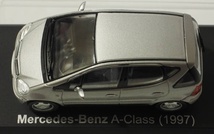 【展示品】Ж アシェット 1/43 メルセデス ベンツ Aクラス 1997 銀 Mercedes Benz A-Class 国産名車 Ж ノレブ ダイムラー Daimler B C CLA_画像7