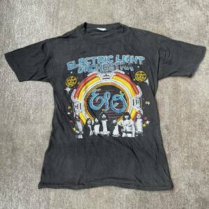 【SPECIAL!】70s Electric Light Orchestra ELO 「ON TOUR 1978」Tシャツ ラメプリント パキ綿 Jeff Lynne ジェフリン バンド vintage