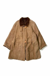 80's vintage Made in ITALY Shearling mouton coat イタリア製 ムートンコート ヴィンテージ