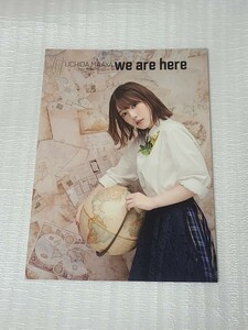  inside rice field genuine . pamphlet UCHIDA MAAYA Zepp Tour 2019 we are here Live Tour goods LIVE TOUR CD/DVD album photograph voice actor 