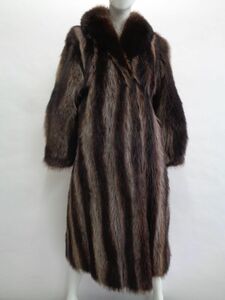  raccoon fur fur * coat american size 2