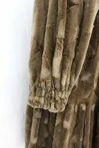 カナディアン　シェアード・デミバフ・ミンク毛皮ファー・コート　アメリカンサイズ8_画像6