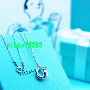 ♪即決♪新品　未使用 TIFFANY &Co. ティファニー エターナルサークルネックレス