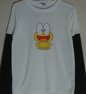 即決 ど根性ガエル ピョン吉 ボーイズ ロングスリーブTシャツ【150】新品タグ付き 吉沢やすみ ロンT 長袖Tシャツ