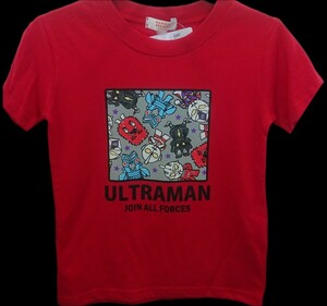 即決 ウルトラヒーローズ＆モンスターズ キッズTシャツ【110】新品タグ付き ウルトラマンヒーローズ ウルトラマンデッカー