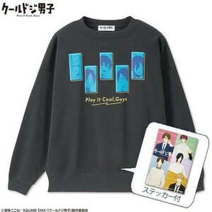 即決 クールドジ男子 レディース裏起毛トレーナー【M-L】新品タグ＆シール付き 那多ここね スウェット